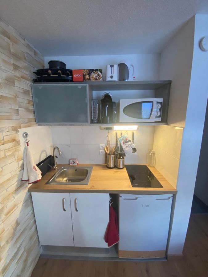 Chaleureux Appartement Renove Ambiance Chalet Praz-sur-Arly Exterior foto